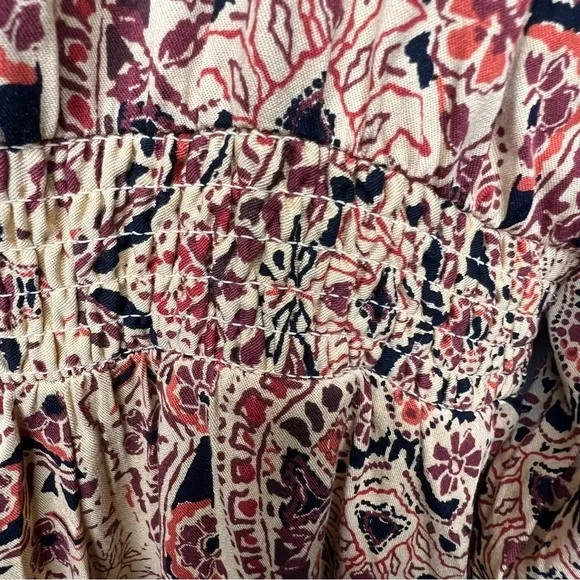 Torrid Midi Challis Smocked Waist Surplice Dress Size 2X - Picture 7 of 14